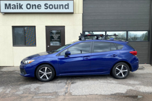 2023 Subaru Impreza with advanced thermal rejection tint in North Bay